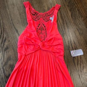 Forever21 Maxi Dress Crochet Back